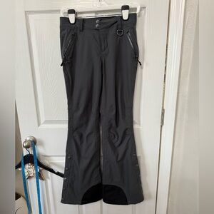 ATHLETA Snow Cruiser GRAY Lined Ski Snow Pants 2 EXCELLENT Snowboarding Winter